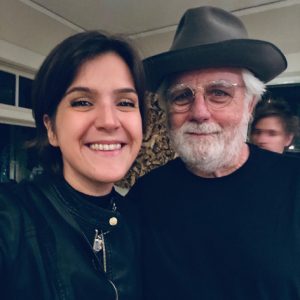 Irene Loche con Michael McDonald